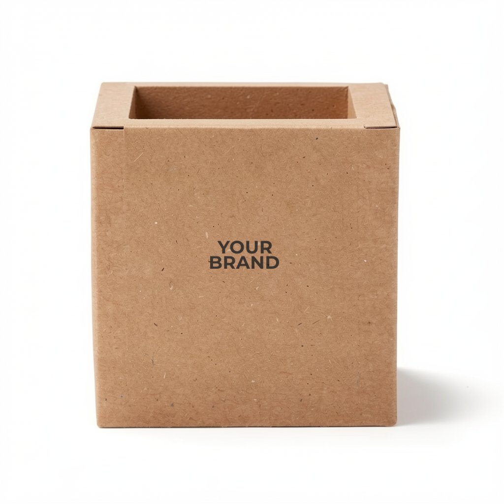 Gray Garden of Hope Planter in Kraft Gift Box