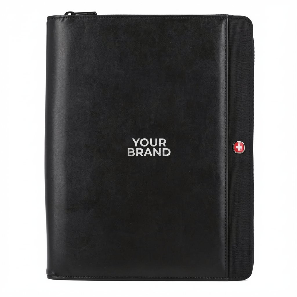 Wenger Recycled Tech Zippered Padfolio