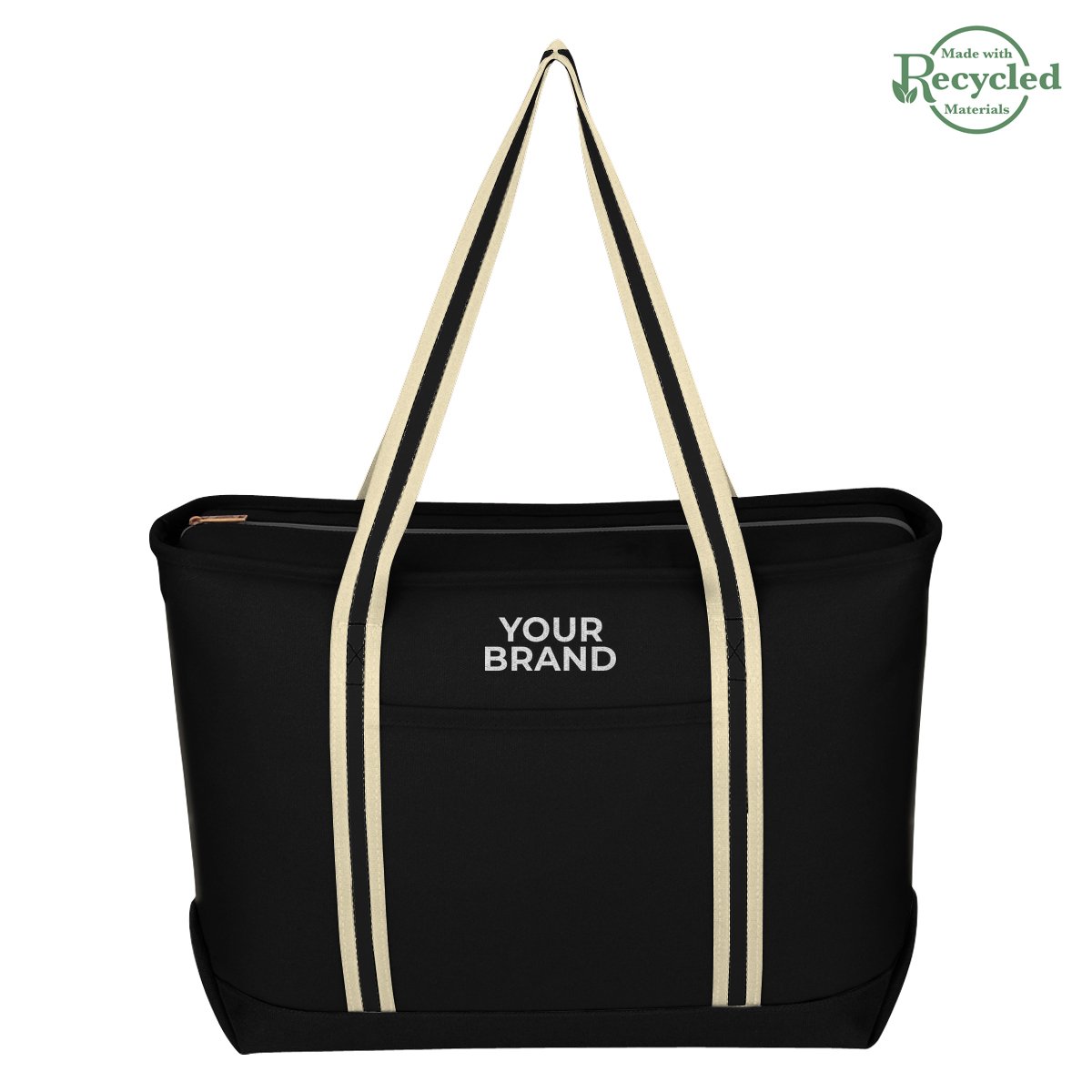 Large Cotton Canvas Admiral Tote Bag