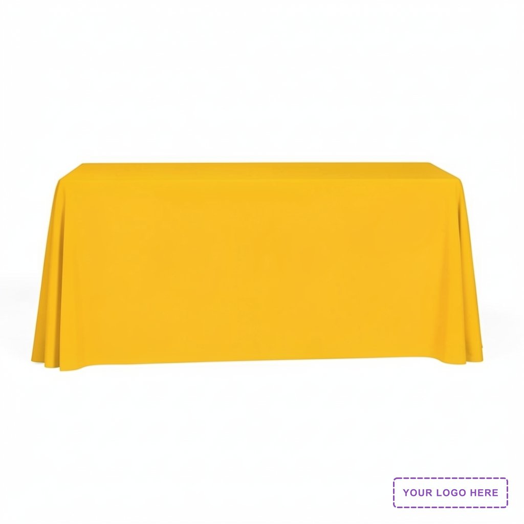 6' LazerLine 3-Sided Throw Full-Color Front Only