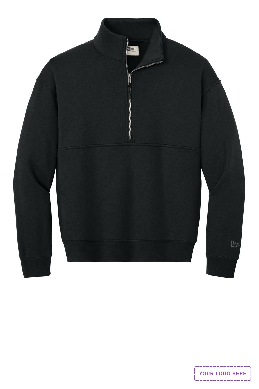 New Era Heritage Fleece 1/2-Zip NEA528