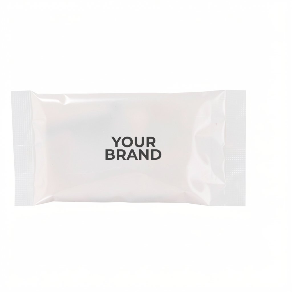 1 oz. Full Color DigiBag with Imprinted Chocolate Buttons