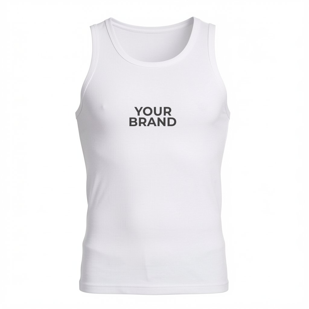 Unisex USA-Made 2x1 Ribbed Tank Top - 4573