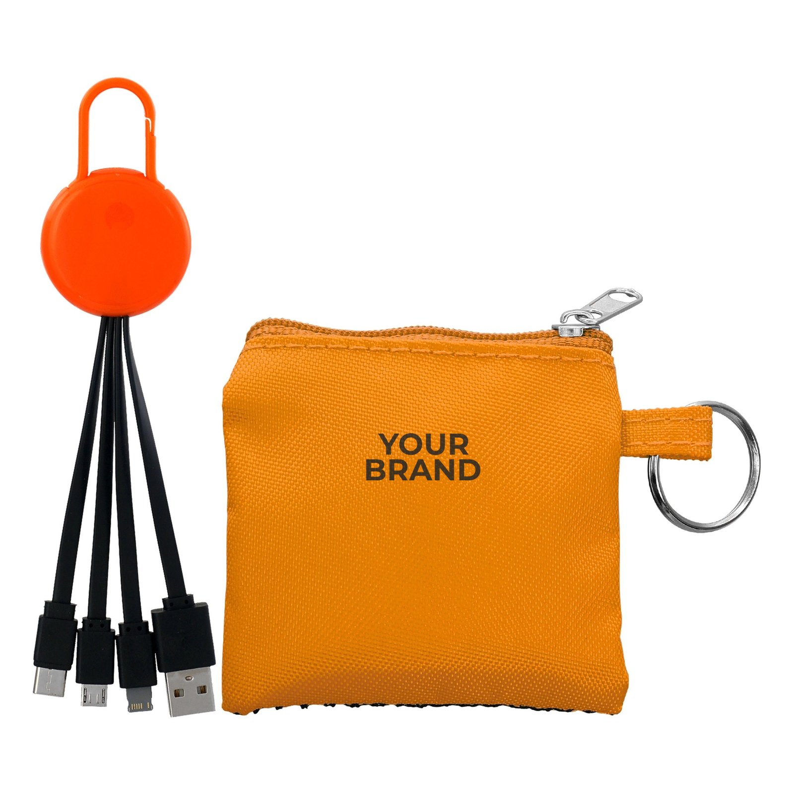 Sporty Colorful Clip Cable Set