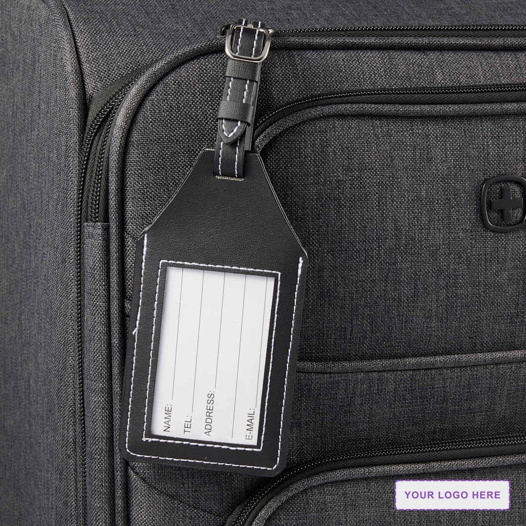 Wander & Roam Luggage Tag w/ Air Tag Holder