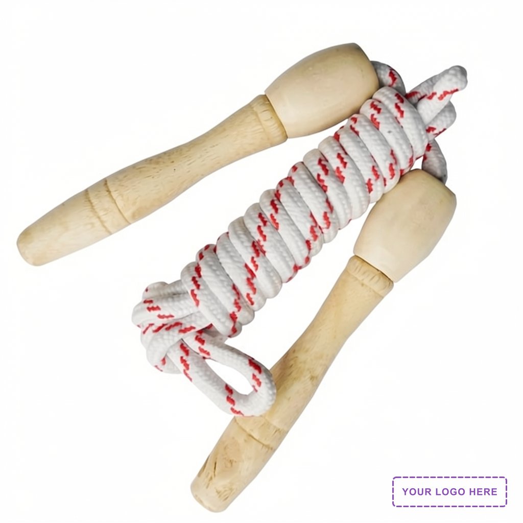 7" Wooden Handle Jump Rope