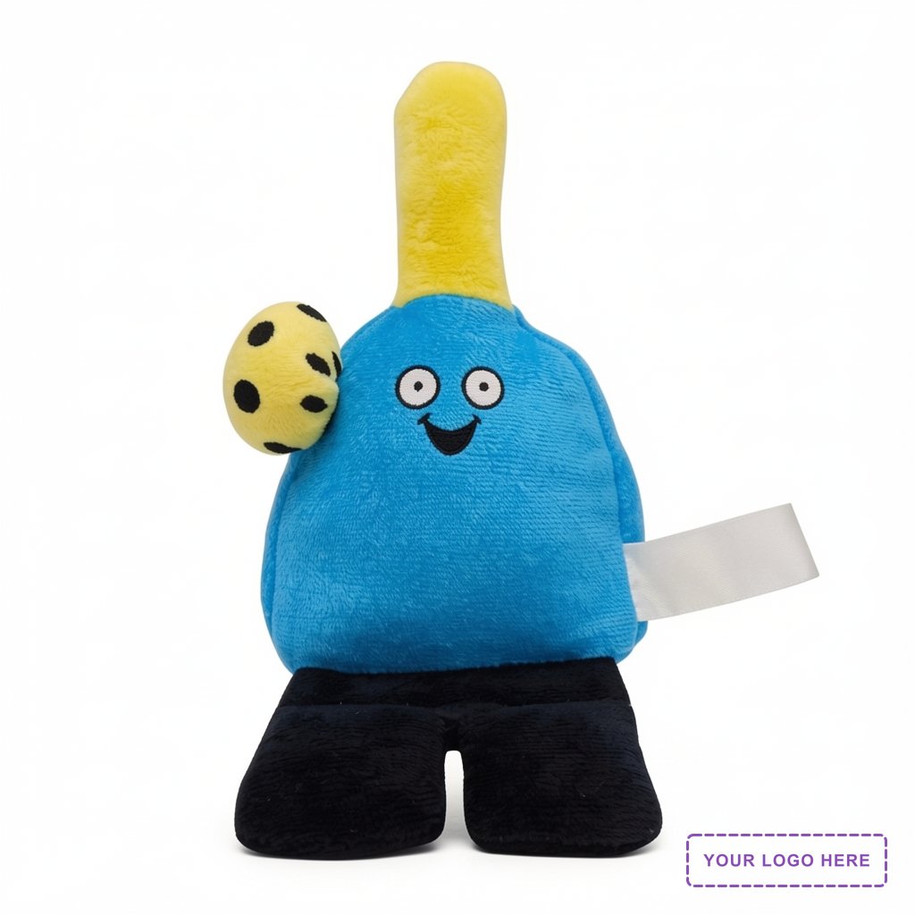 Phone Pals™ Weighted Plush Phone Holder - Pickleball Player