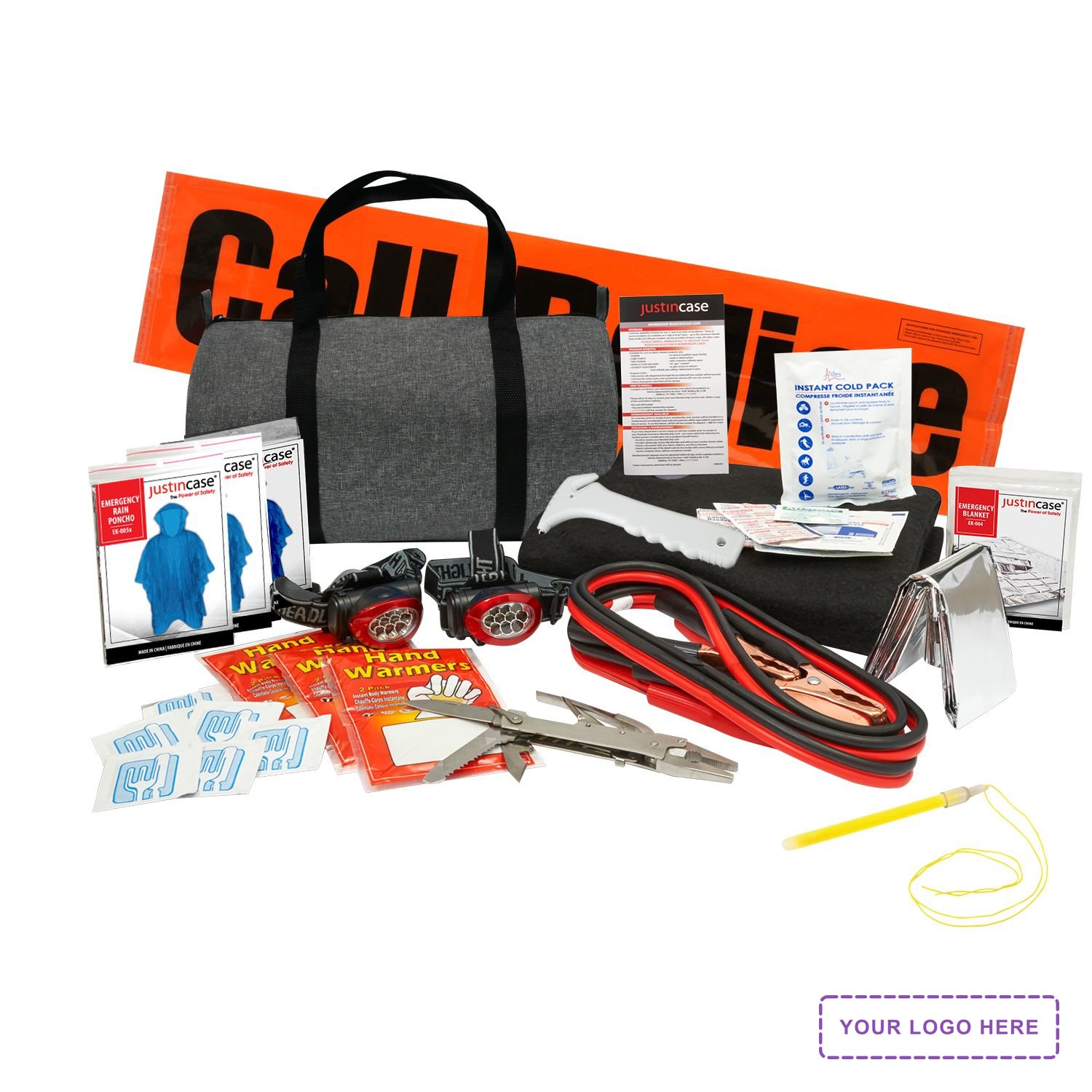 Family Travel Auto Safety Kit (17 pieces)