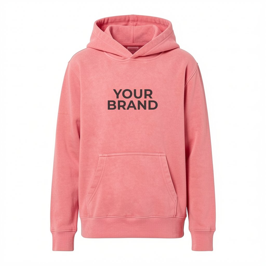 Youth Midweight Pigment-Dyed Hooded Sweatshirt - PRM1500Y