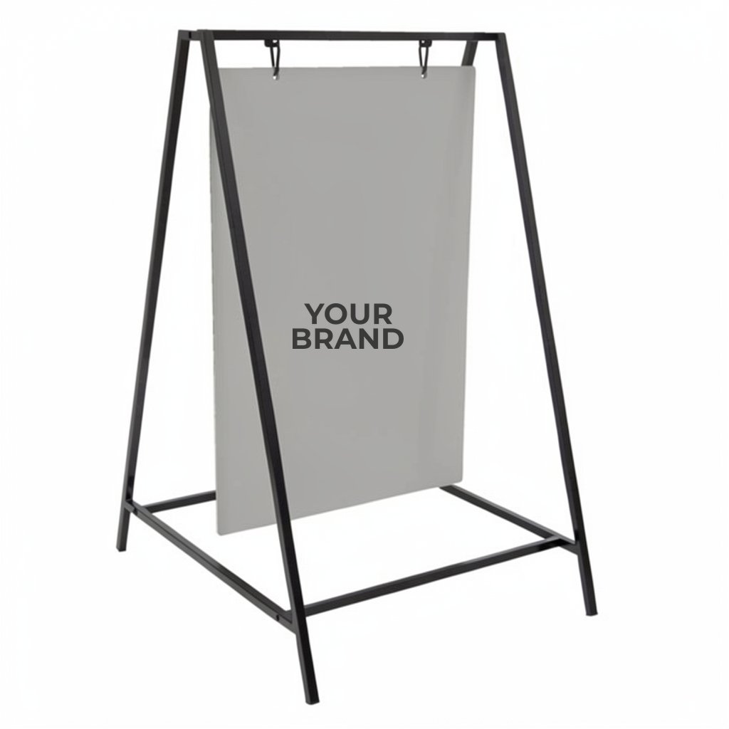 Aluminum Swing A-frame Imprinted Kit (Double-Sided)