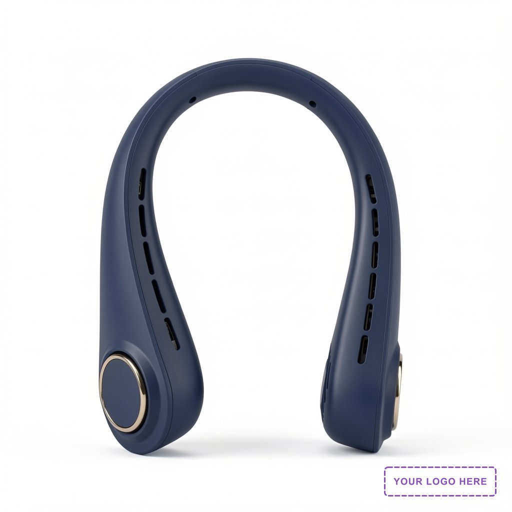 Rechargeable Silent Neckband Fan