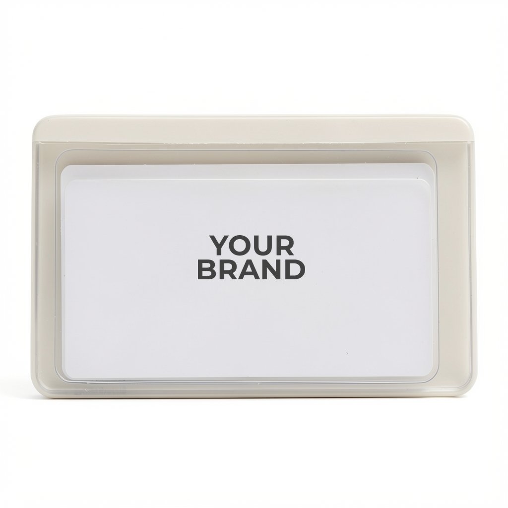 Credit Card Magnifier with Business Card Carrier Case