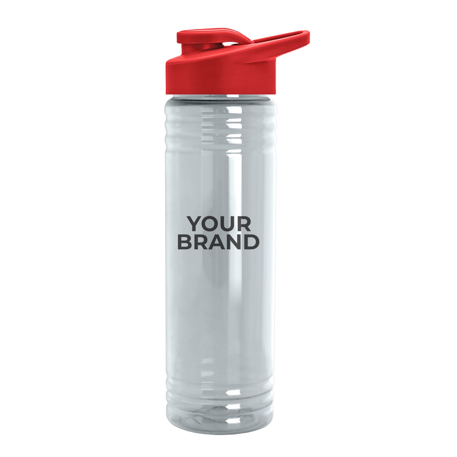 Garyline® Slim Fit RPET Bottle with Drink-Thru Lid - 24 oz.