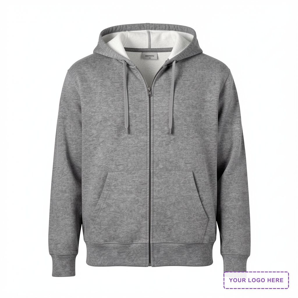 Sport-Tek Full-Zip Hooded Sweatshirt. ST258