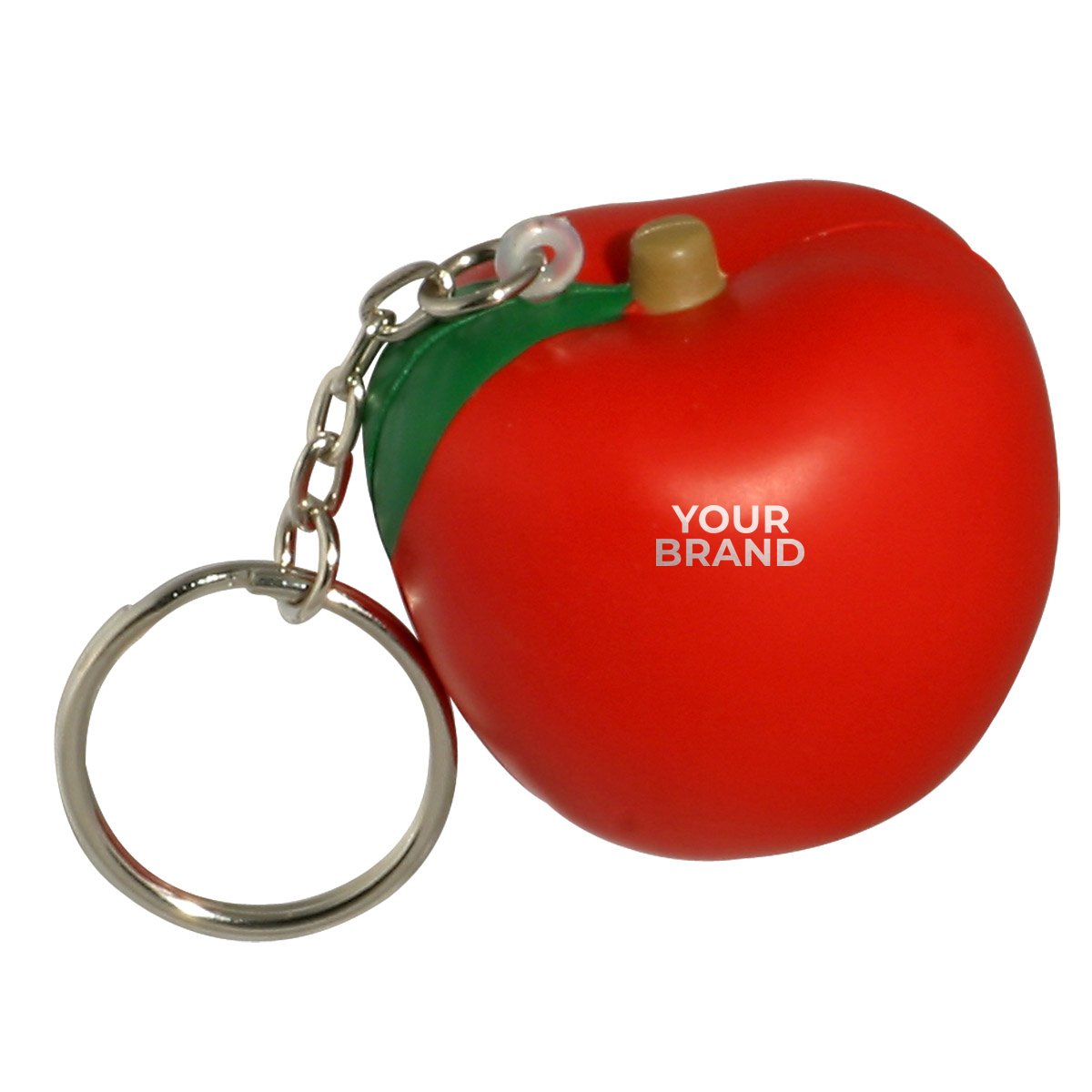 Apple Stress Reliever Key Chain