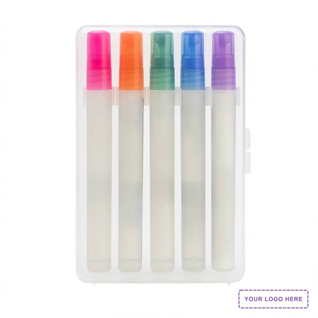 5-Piece Outdoor Essentials Spray Bottle Set
