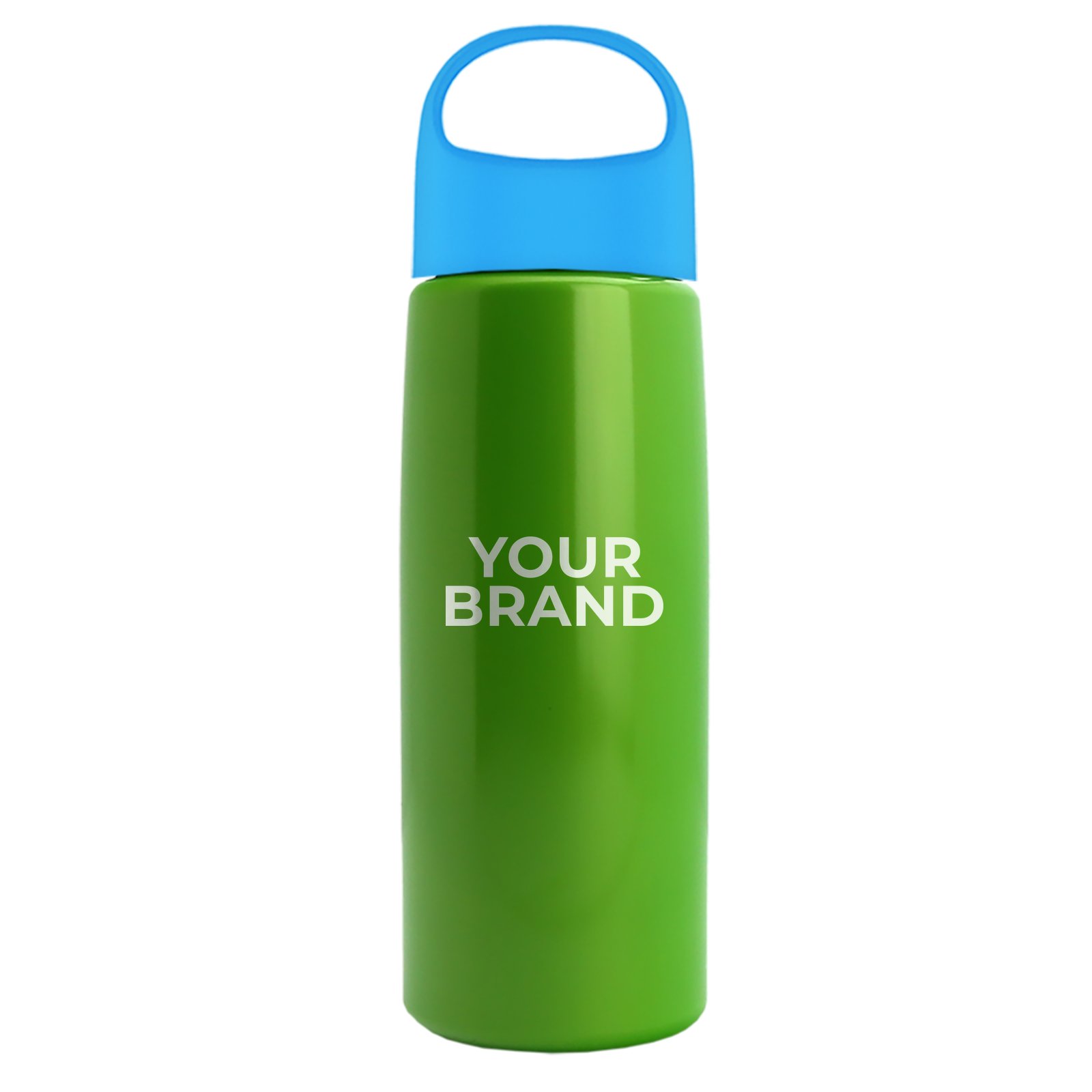 Garyline® Flair Tritan® Metallike Bottle with Oval Crest Lid - 26 oz.