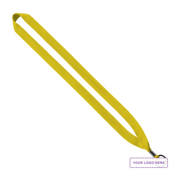 3/4" Polyester Lanyard 36" Custom Length