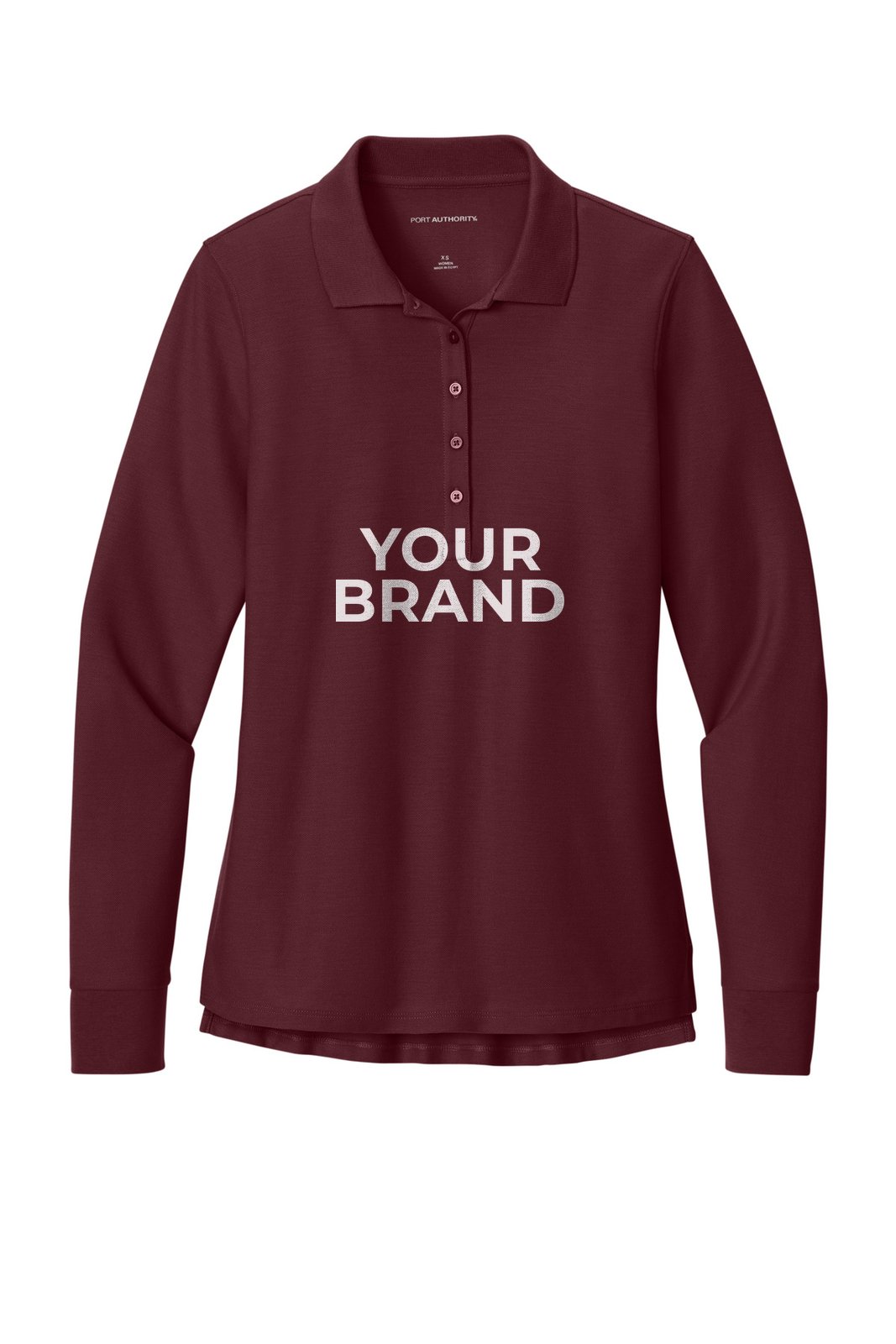 Port Authority Women's Wearever Signature Pique Long Sleeve Polo LK200LS