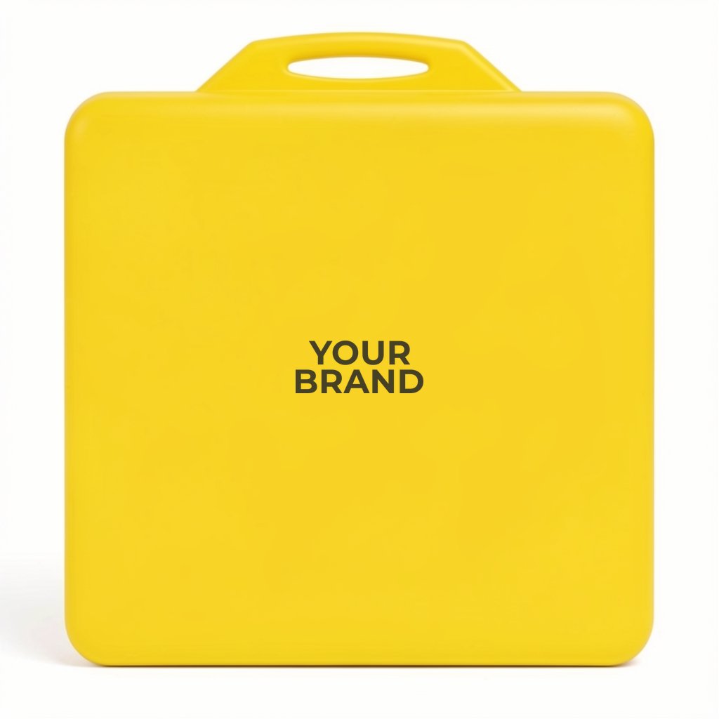 Square Vinyl Stadium Cushion (11"x11"x1.5")