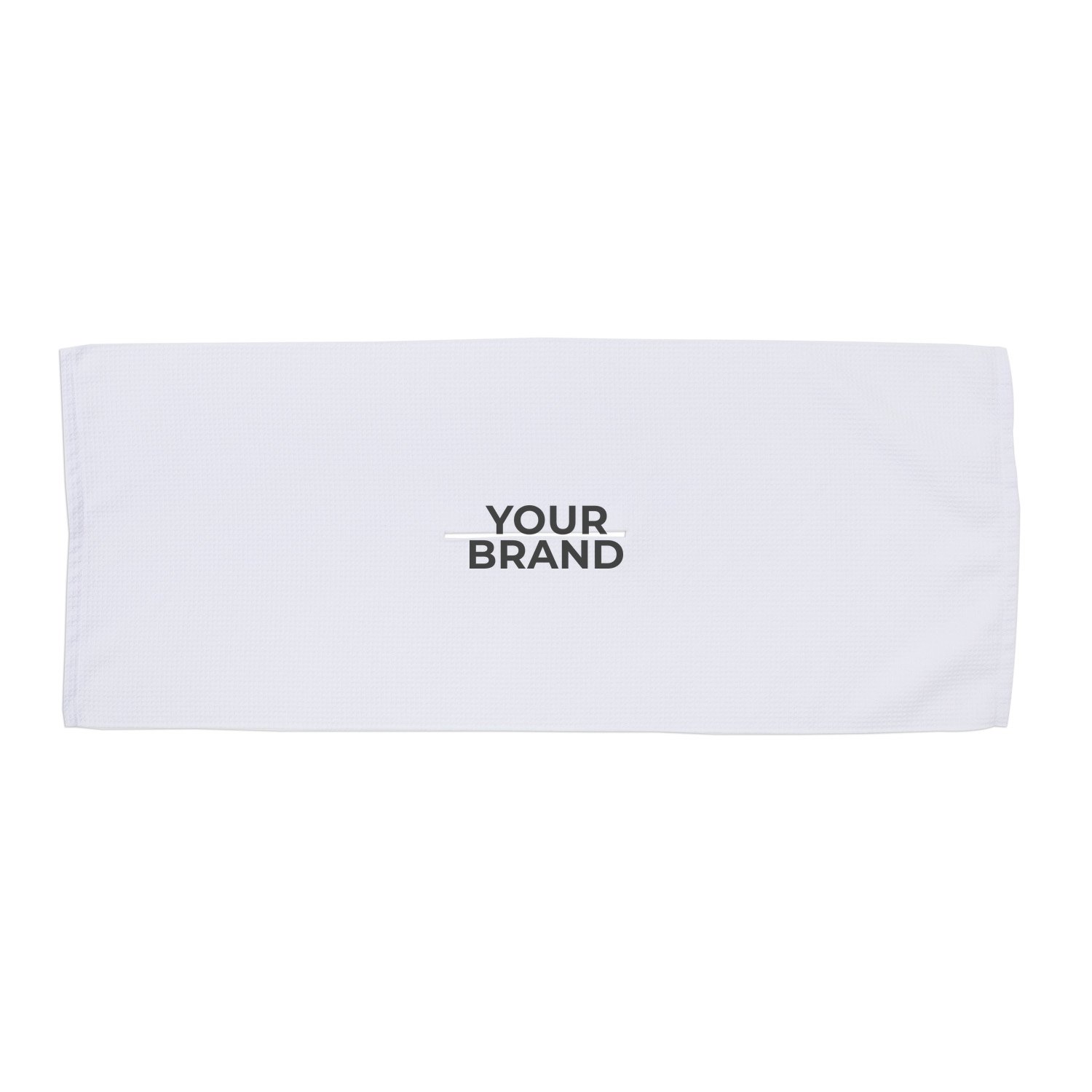 16x40 Waffle Golf towel with 1x8 slit
