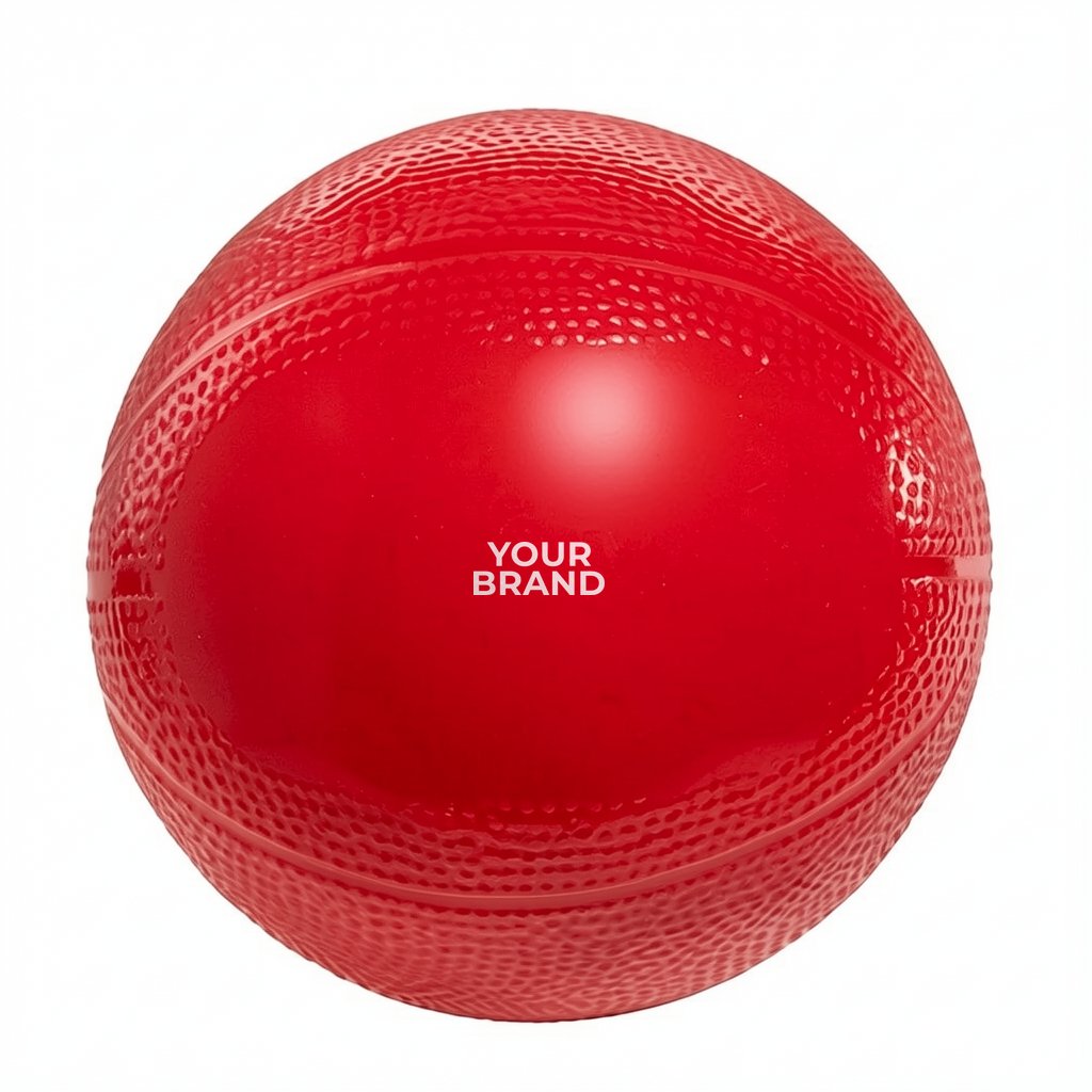Basketball 4" Vinyl Sports Ball
