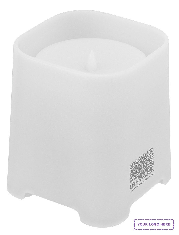 rABS LED Candle Light Speaker