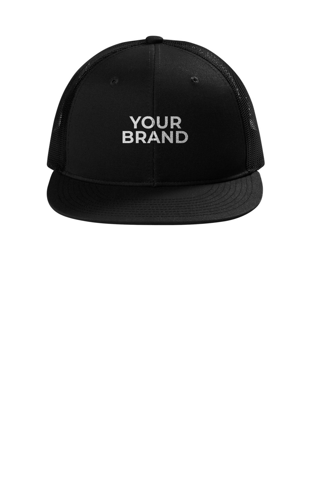 Port Authority Snapback Flat Bill Trucker Cap C407