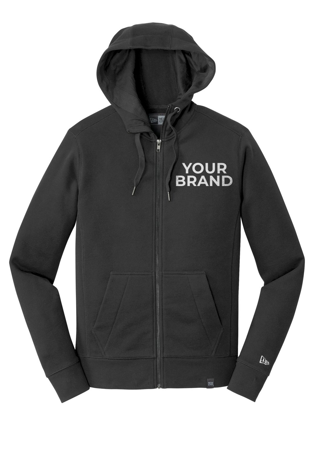 New Era French Terry Full-Zip Hoodie. NEA502