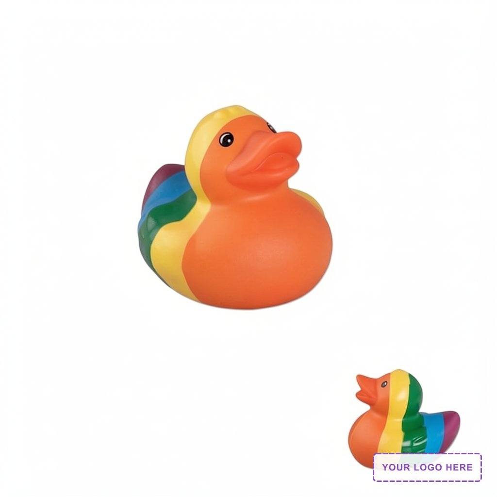 2" Pride Rubber Duck