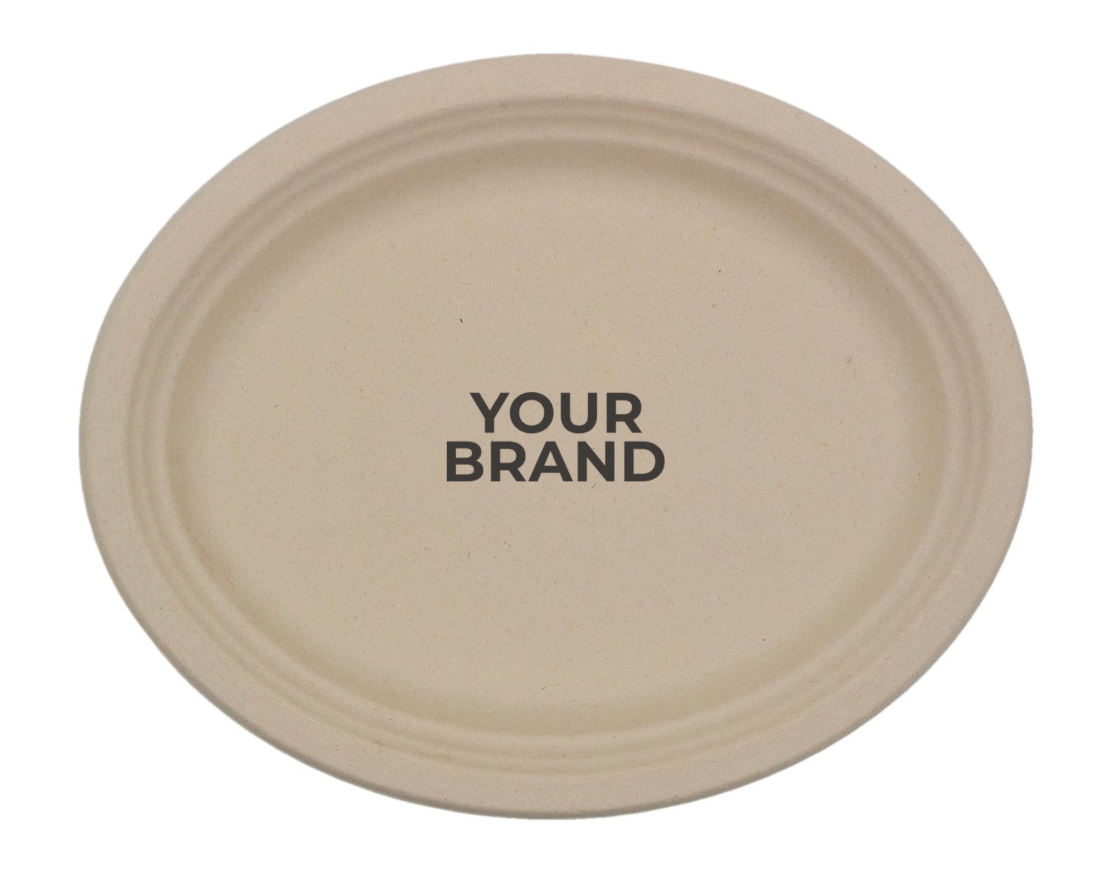 12.5" Eco-Friendly Oval Platter - High Line