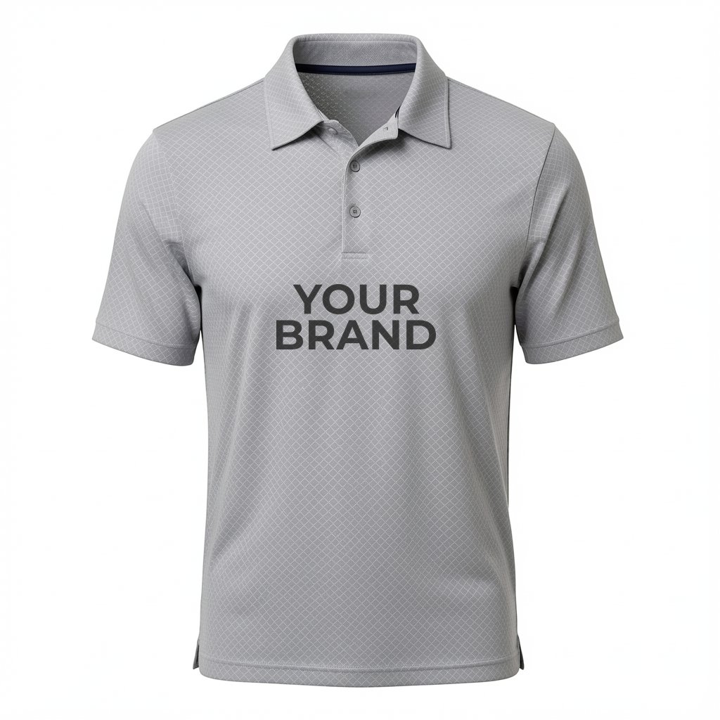 Men's Ultimate365 Diamond Dot Print Polo - A498