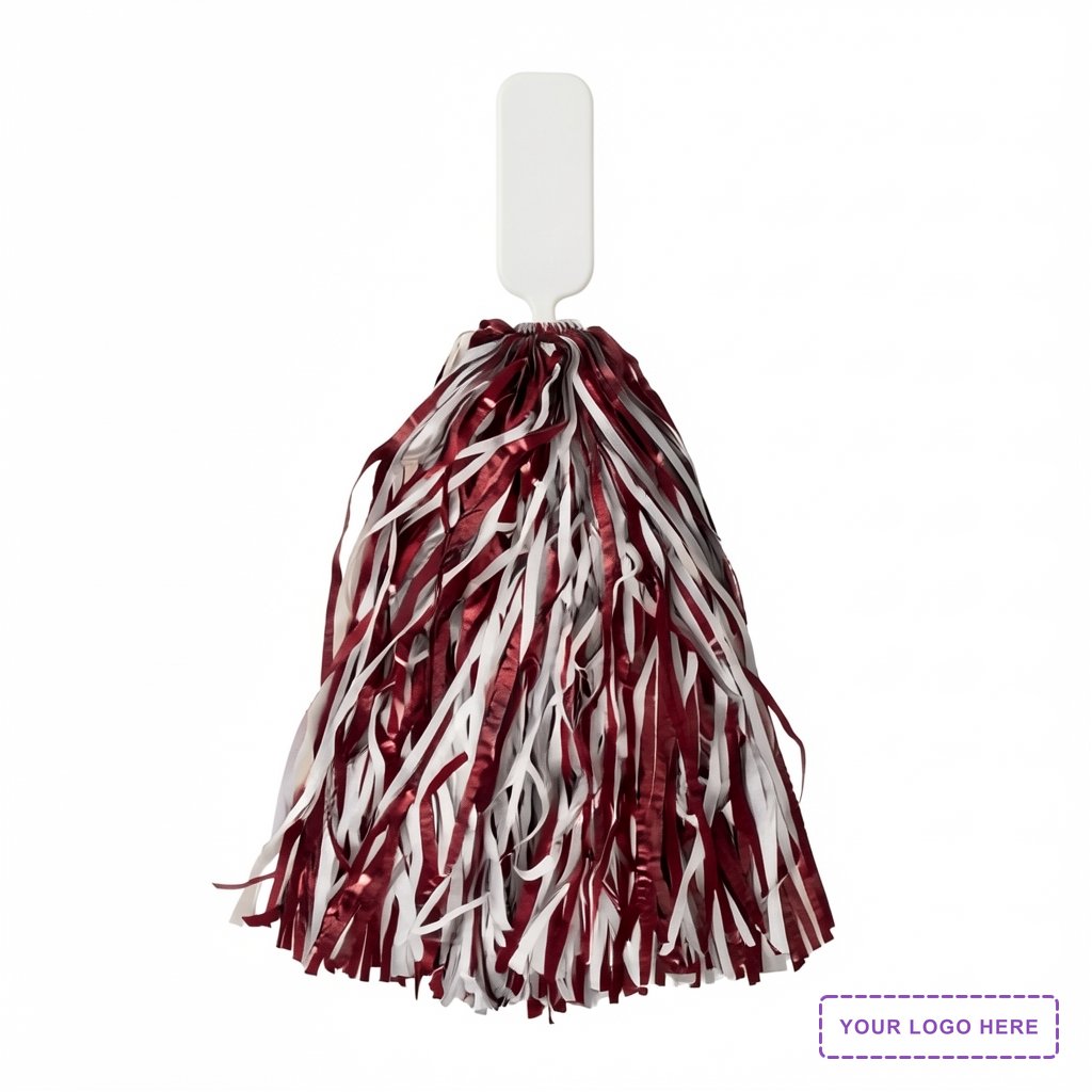 Solid Handle Pom, 500 Streamers