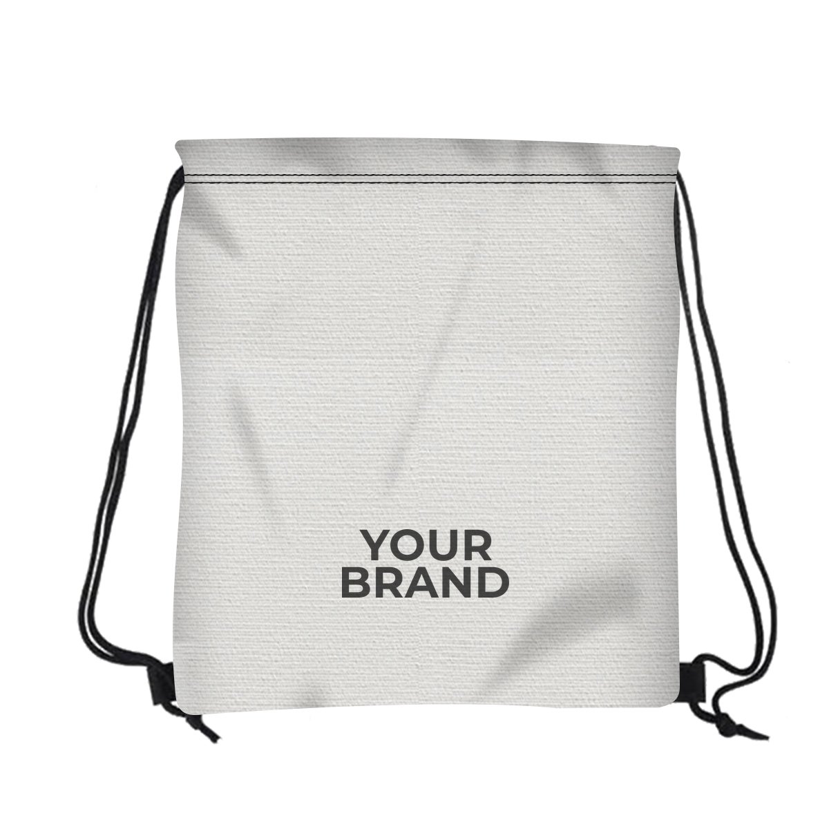 16" W X 18" H Canvas Drawstring Backpack