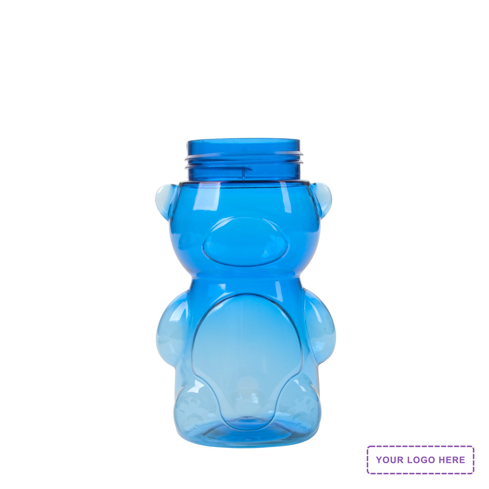 Garyline® Cubbie RPET Bottle with Straw Lid - 20 oz.