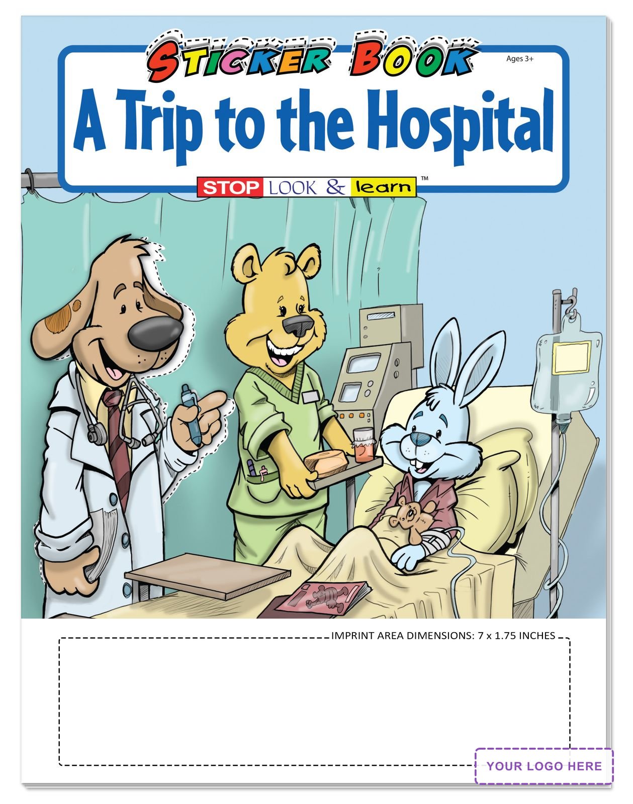 STICKER BOOK - A Trip to the Hospital Sticker Book