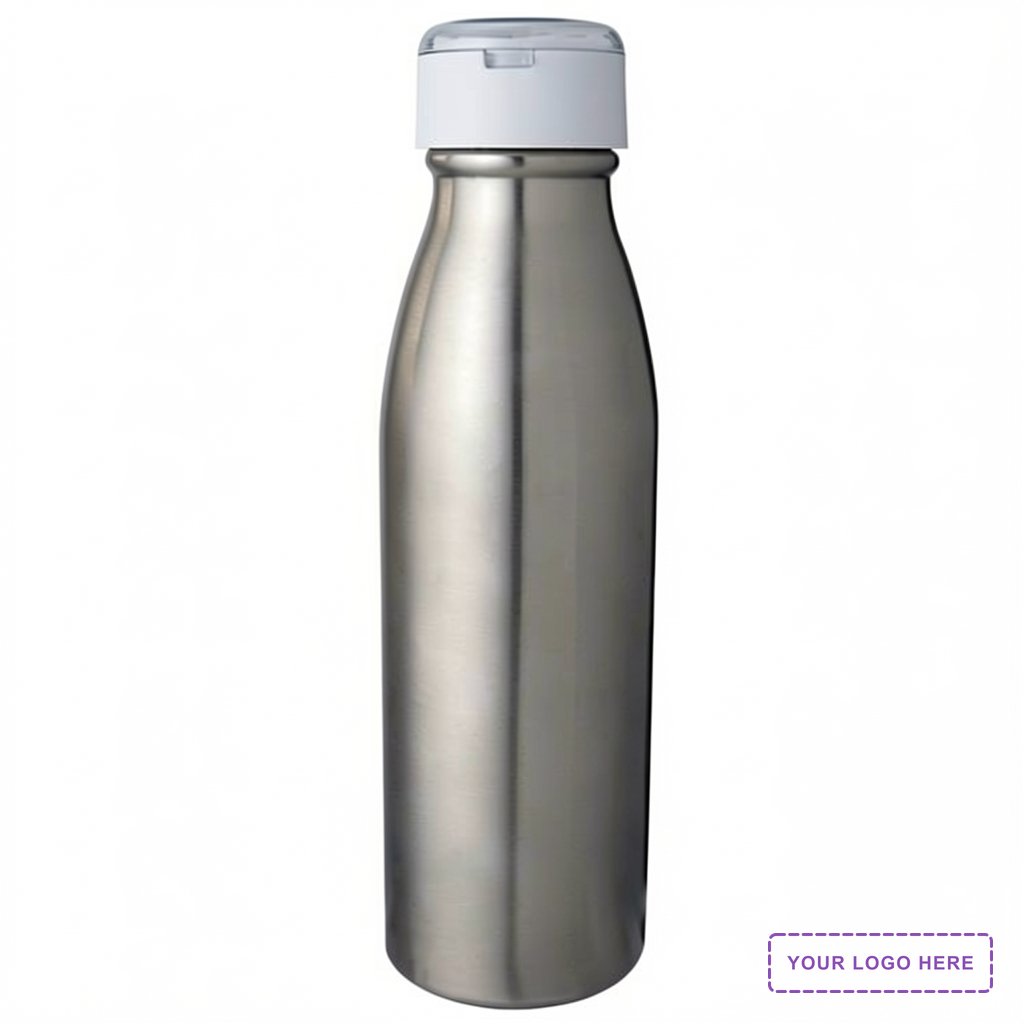Stainless Silhouette Bluetooth EAR BUD Bottle