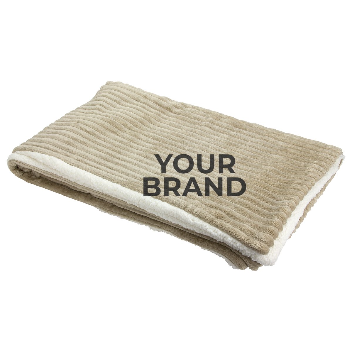 Fireside Sherpa & Flannel Blanket