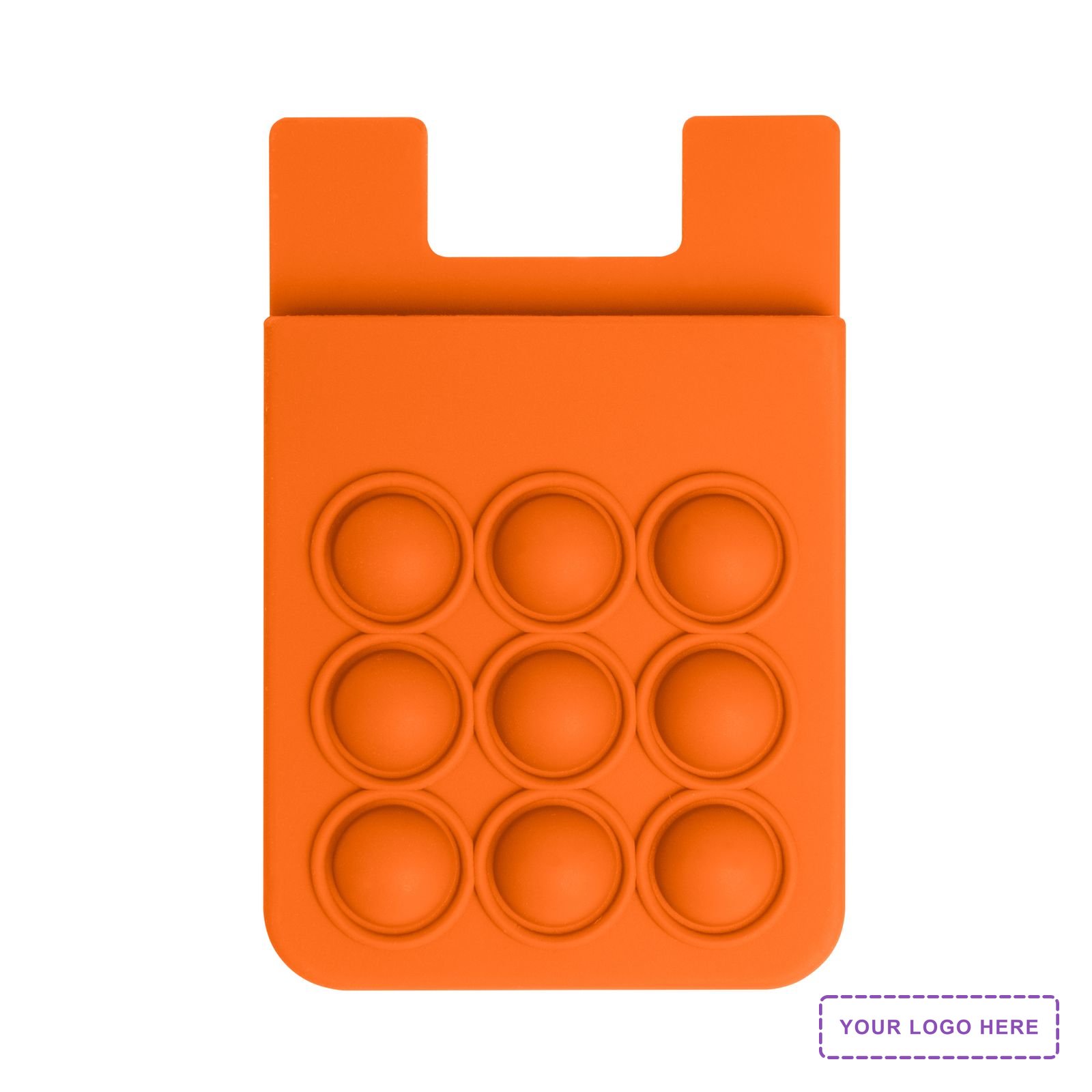 Push Pop Phone Wallet