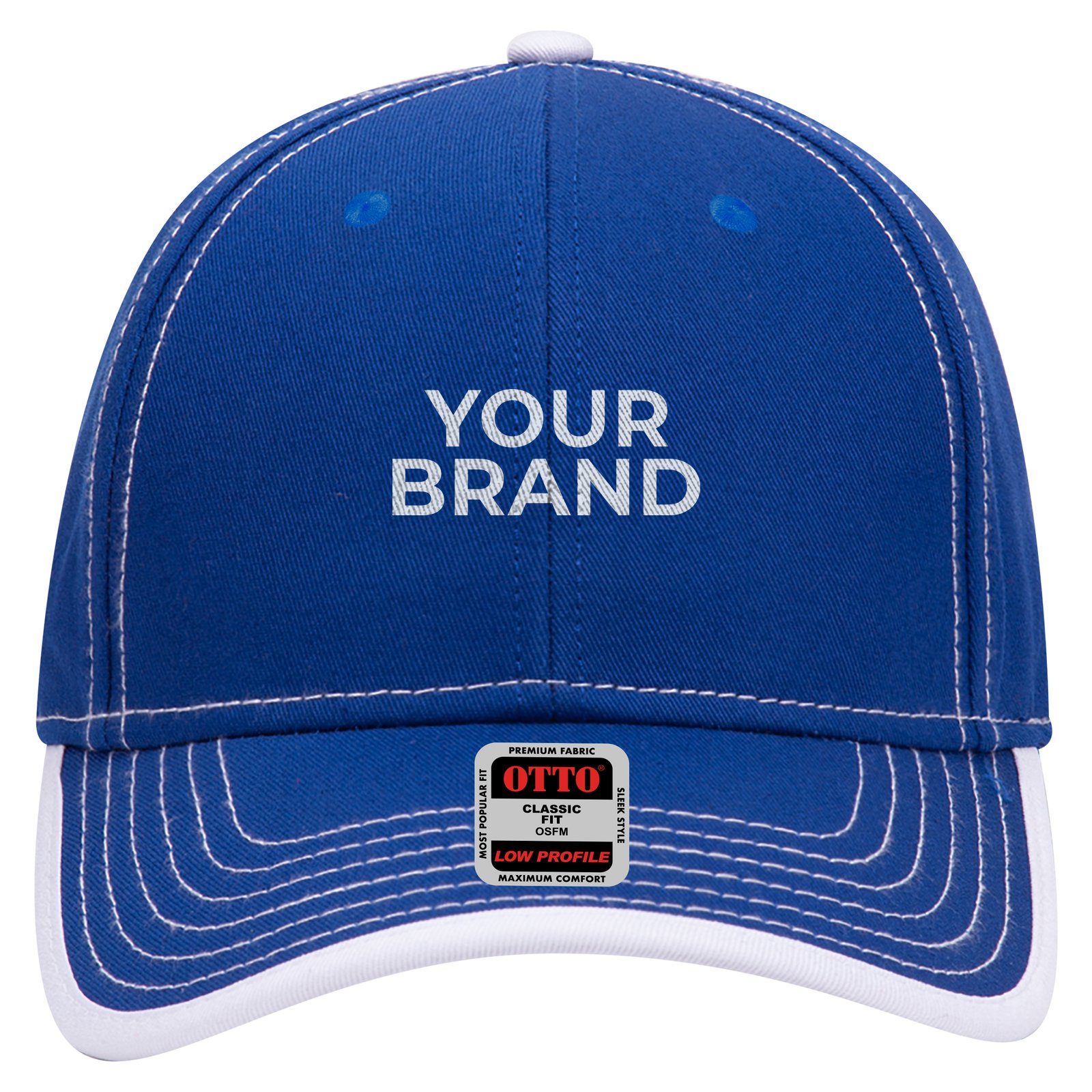 OTTO CAP® 6 Panel Low Profile Baseball Cap