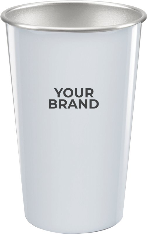 16 oz. Stainless Steel Pint - Laser Etched