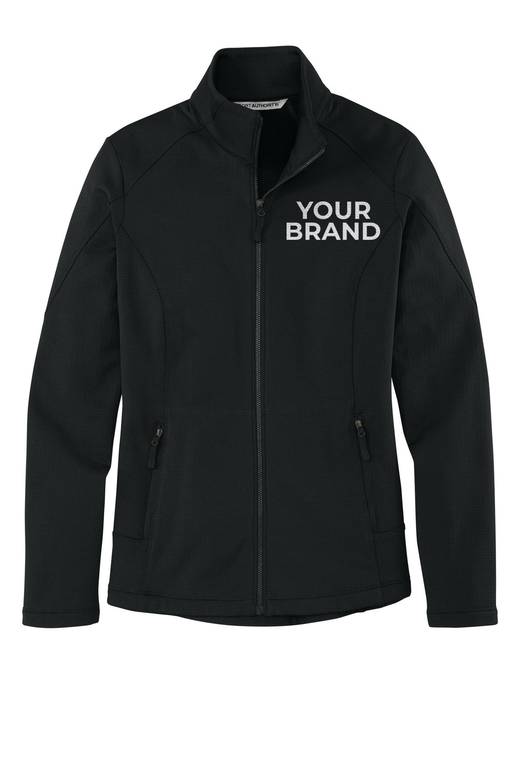 Port Authority Women's Grid Fleece Jacket. L239