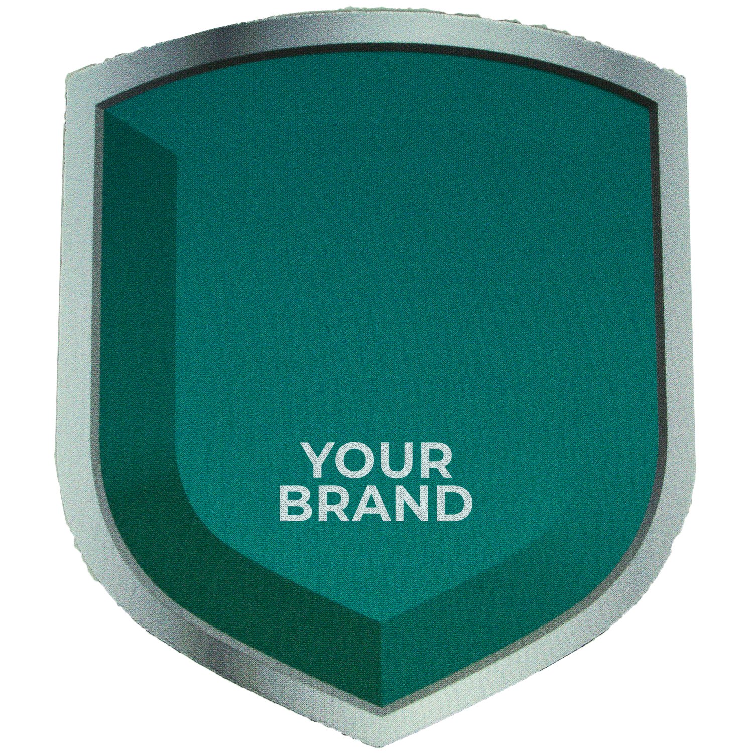 Shield Shape Soft Mouse Pad 6.75"x8"x0.125"