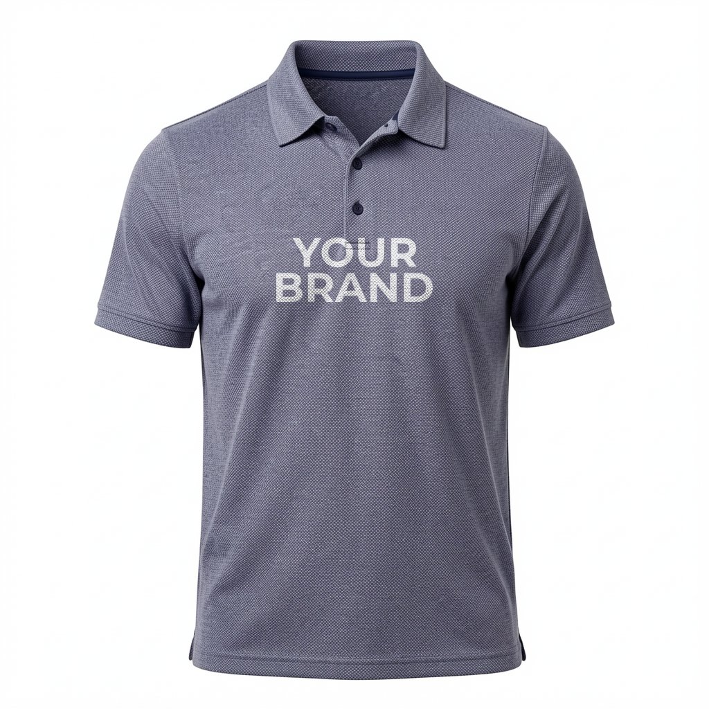 Men's Space Dyed Polo - A591