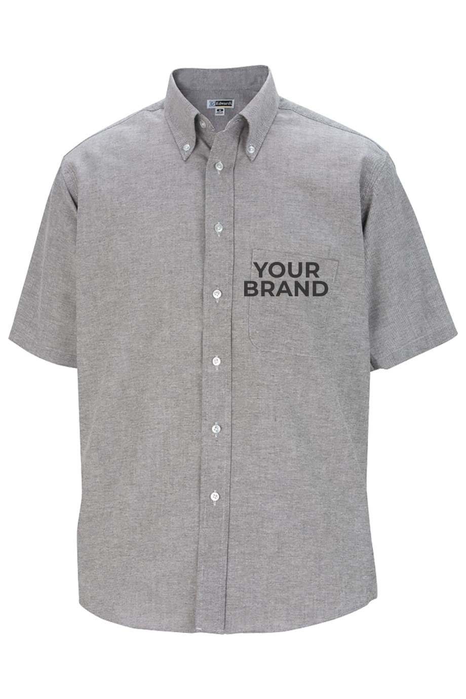 Easy Care Oxford Short Sleeve Mens Shirt