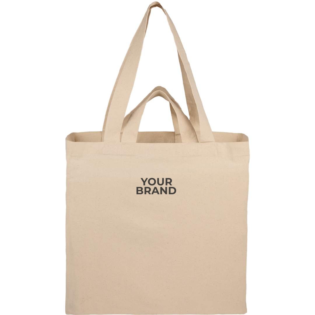 Dual Carry 6oz Organic Cotton Tote