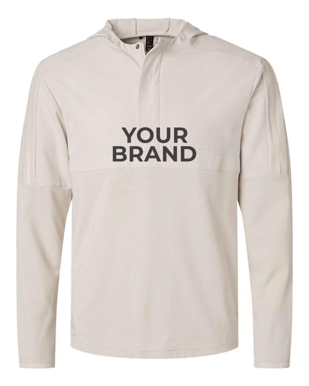 Men's Half-Zip Hooded Anorak - A607