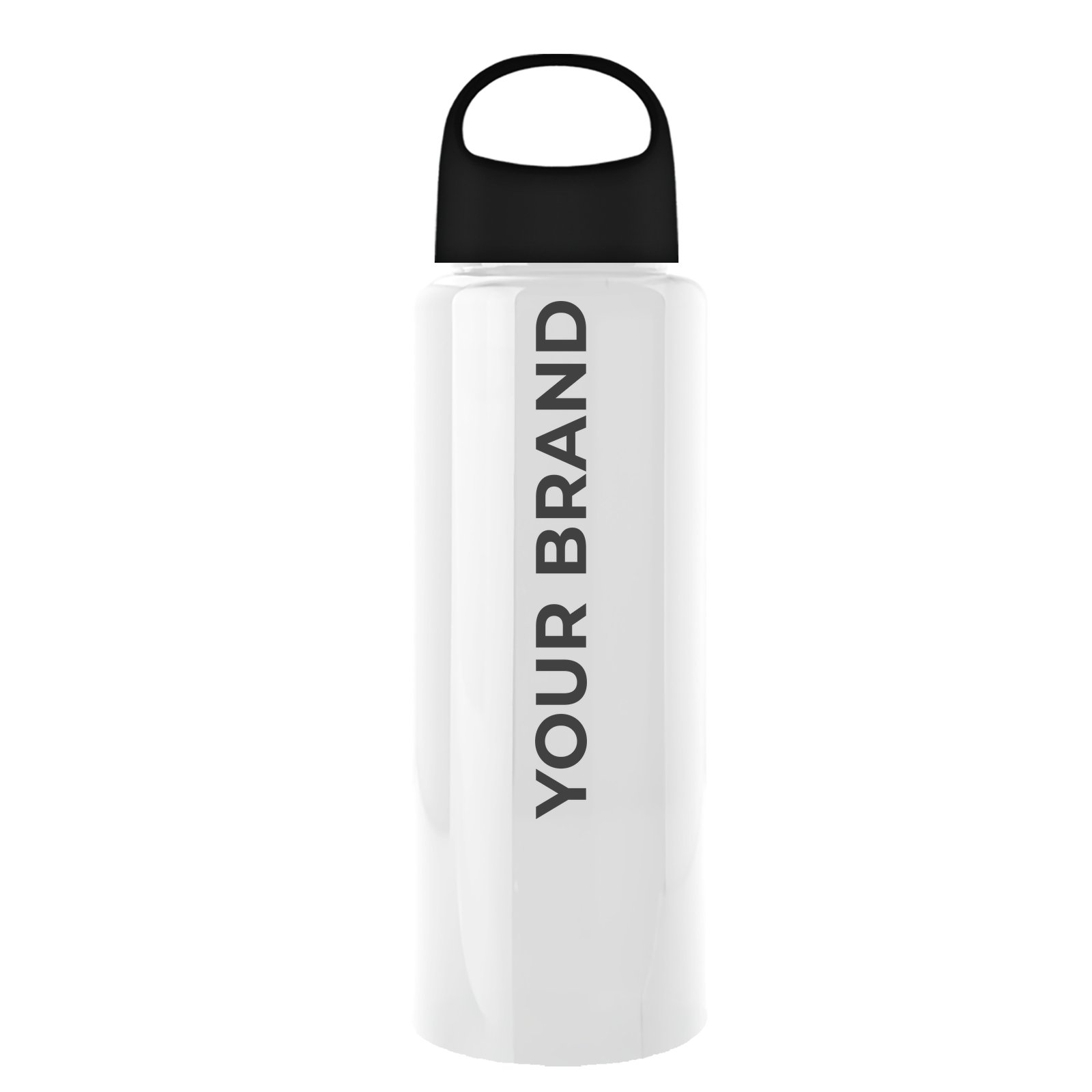 Garyline® Slim Fit RPET Bottle with Oval Crest Lid - 32 oz.