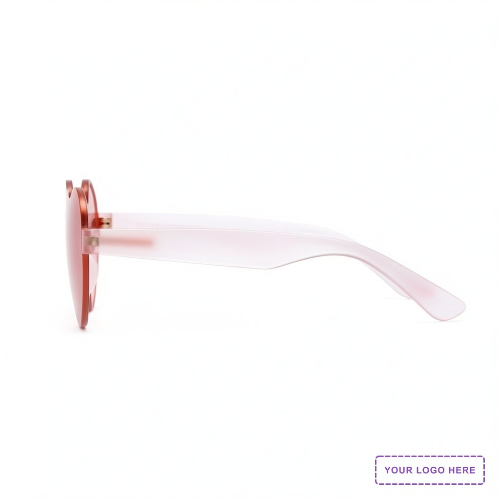 Heart Shape No Frame Glasses