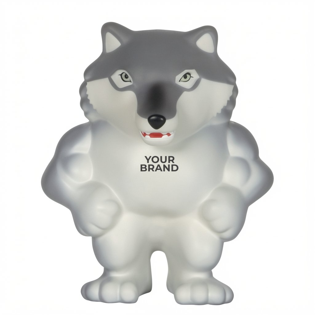 Wolf Mascot Stress Reliever